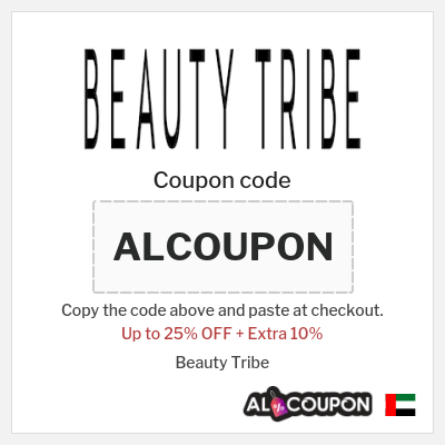 Coupon discount code for Beauty Tribe 10% OFF