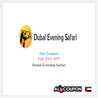 Coupon for Dubai Evening Safari Flat 55% OFF