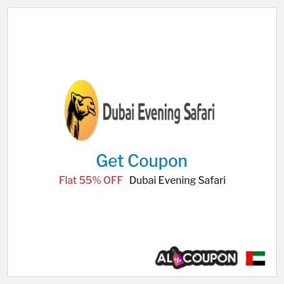 Coupon for Dubai Evening Safari Flat 55% OFF