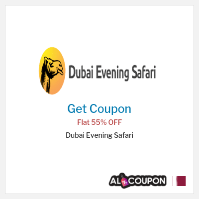 Coupon for Dubai Evening Safari Flat 55% OFF