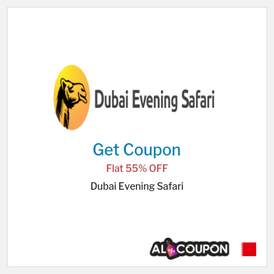 Coupon for Dubai Evening Safari Flat 55% OFF