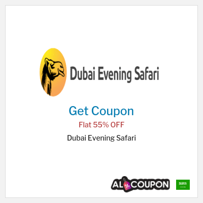Coupon for Dubai Evening Safari Flat 55% OFF