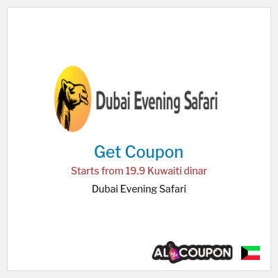 Coupon for Dubai Evening Safari Starts from 19.9 Kuwaiti dinar