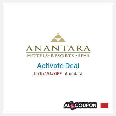 Coupon discount code for Anantara Big savings