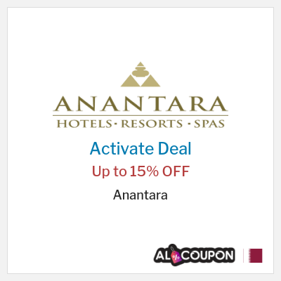 Coupon discount code for Anantara Big savings