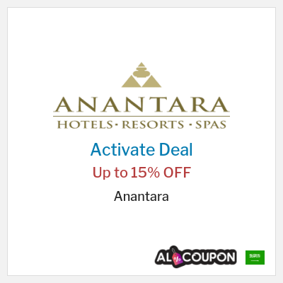 Coupon discount code for Anantara Big savings
