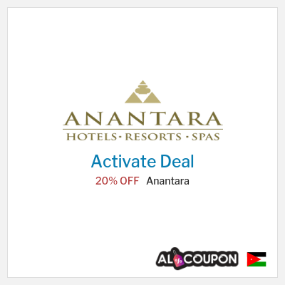 Special Deal for Anantara 20% OFF
