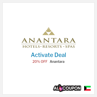 Special Deal for Anantara 20% OFF