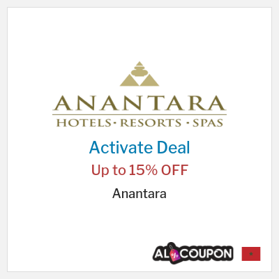Special Deal for Anantara Up to 15% OFF