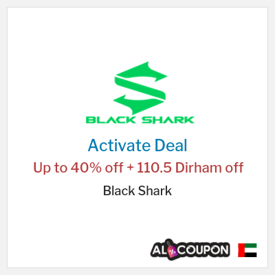 Coupon discount code for Black Shark Discounts up to 40%