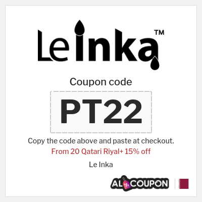 Coupon discount code for Le Inka 15% OFF