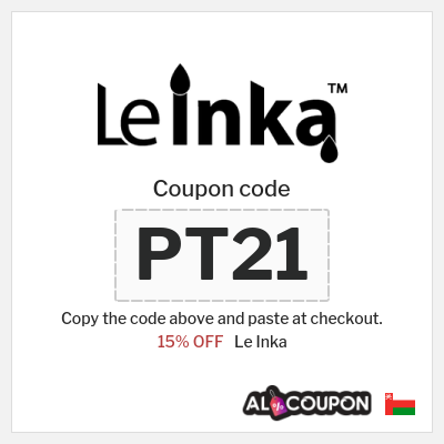 Coupon for Le Inka (PT21) 15% OFF