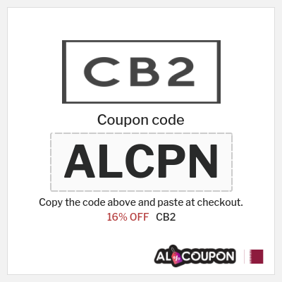 Coupon discount code for CB2 Up to 16% OFF