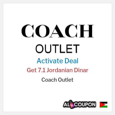 Coupon discount code for Coach Outlet Deals up to 75%