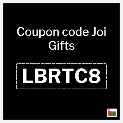 Coupon for Joi Gifts (LBRTC8) 10% OFF All Gifts