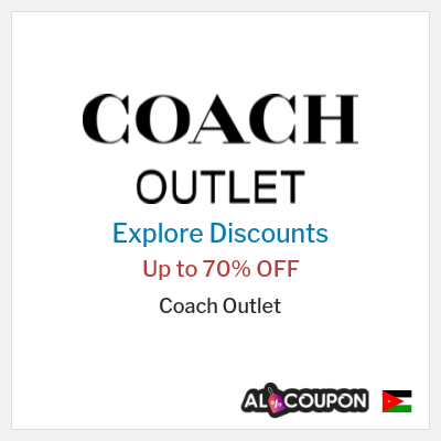 Sale for Coach Outlet Up to 70% OFF