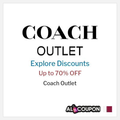 Sale for Coach Outlet Up to 70% OFF