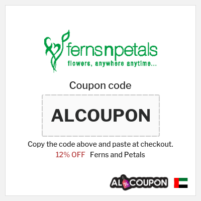 Coupon for Ferns and Petals (ALCP) 12% OFF