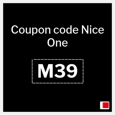 Nice One Coupon (M39) Nice One First Order Promo Code | New customers