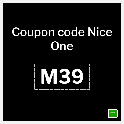 Coupon for Nice One (M39) 10% Off up to SAR 20