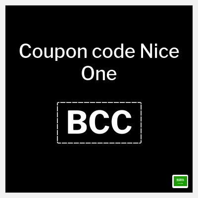Coupon for Nice One (BCC) 10% Off Up to 75 Saudi riyal