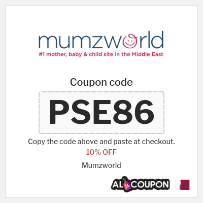 Coupon for Mumzworld (PSE86) 10% OFF