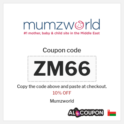 Coupon for Mumzworld (ZM66) 10% OFF