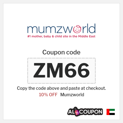 Coupon for Mumzworld (ZM66) 10% OFF