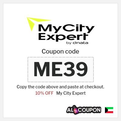 Coupon for My City Expert (ME39) 10% OFF