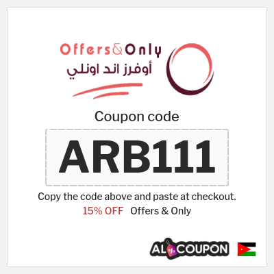 Coupon discount code for Offers & Only Up to 15% OFF