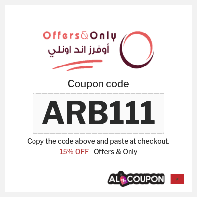 Coupon discount code for Offers & Only Up to 15% OFF