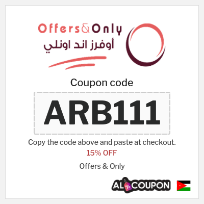 Coupon for Offers & Only (ARB111) 15% OFF