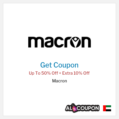Coupon discount code for Macron 10% OFF