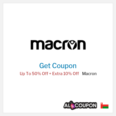 Coupon discount code for Macron 10% OFF