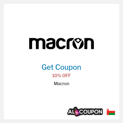 Coupon for Macron 10% OFF