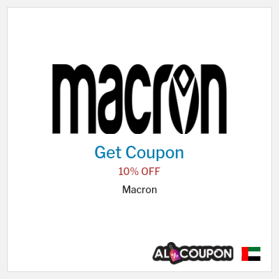 Coupon for Macron 10% OFF