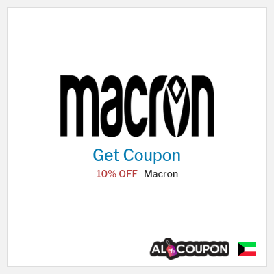 Coupon for Macron 10% OFF