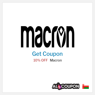 Coupon for Macron 10% OFF
