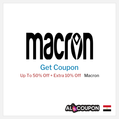Coupon for Macron Up To 50% Off + Extra 10% Off