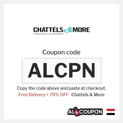 Coupon discount code for Chattels & More 70% OFF