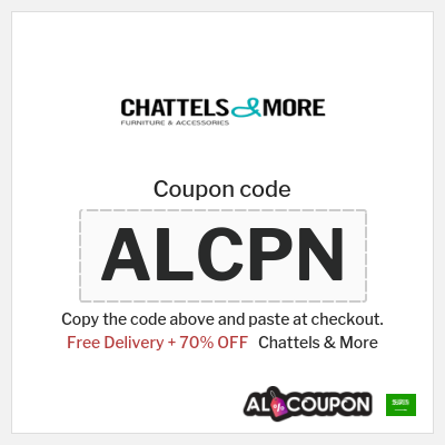 Coupon discount code for Chattels & More 70% OFF