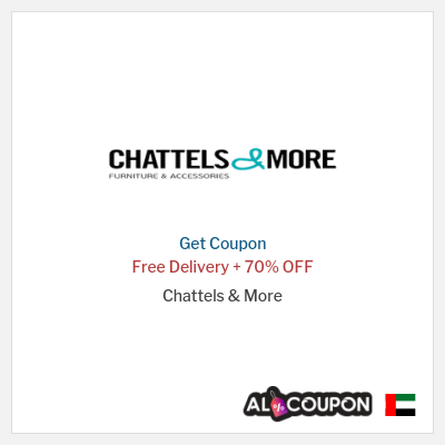 Coupon for Chattels & More Free Delivery + 70% OFF