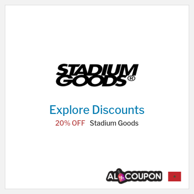 Coupon discount code for Stadium Goods Up to 20% OFF