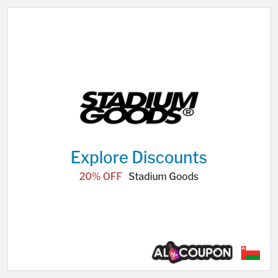 Coupon discount code for Stadium Goods Up to 20% OFF