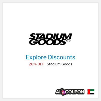 Sale for Stadium Goods 20% OFF