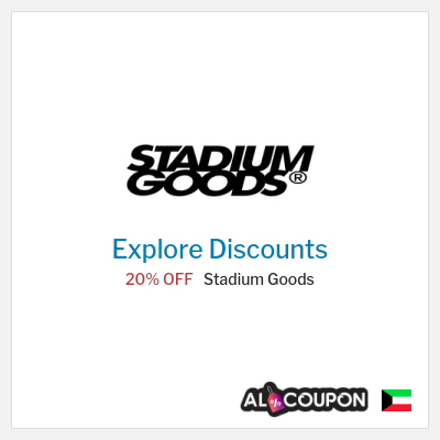 Sale for Stadium Goods 20% OFF