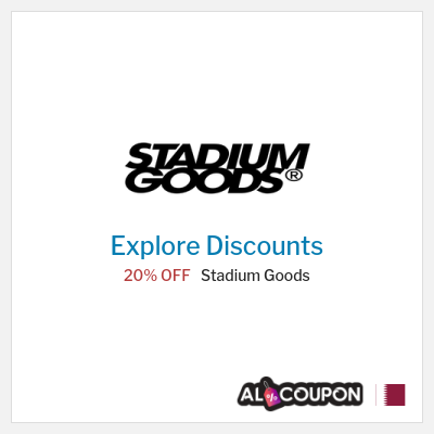 Sale for Stadium Goods 20% OFF