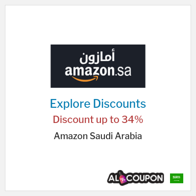 Sale for Amazon Saudi Arabia Discount up to 34%