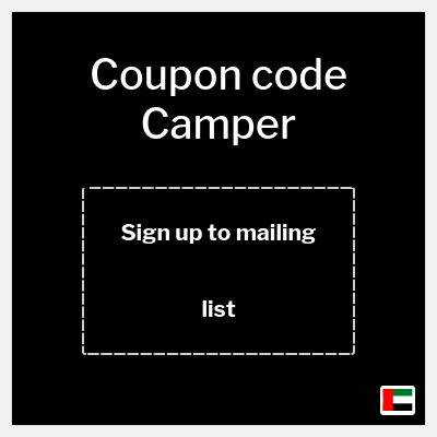Coupon discount code for Camper 10% OFF