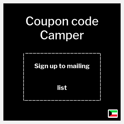 Coupon discount code for Camper 10% OFF